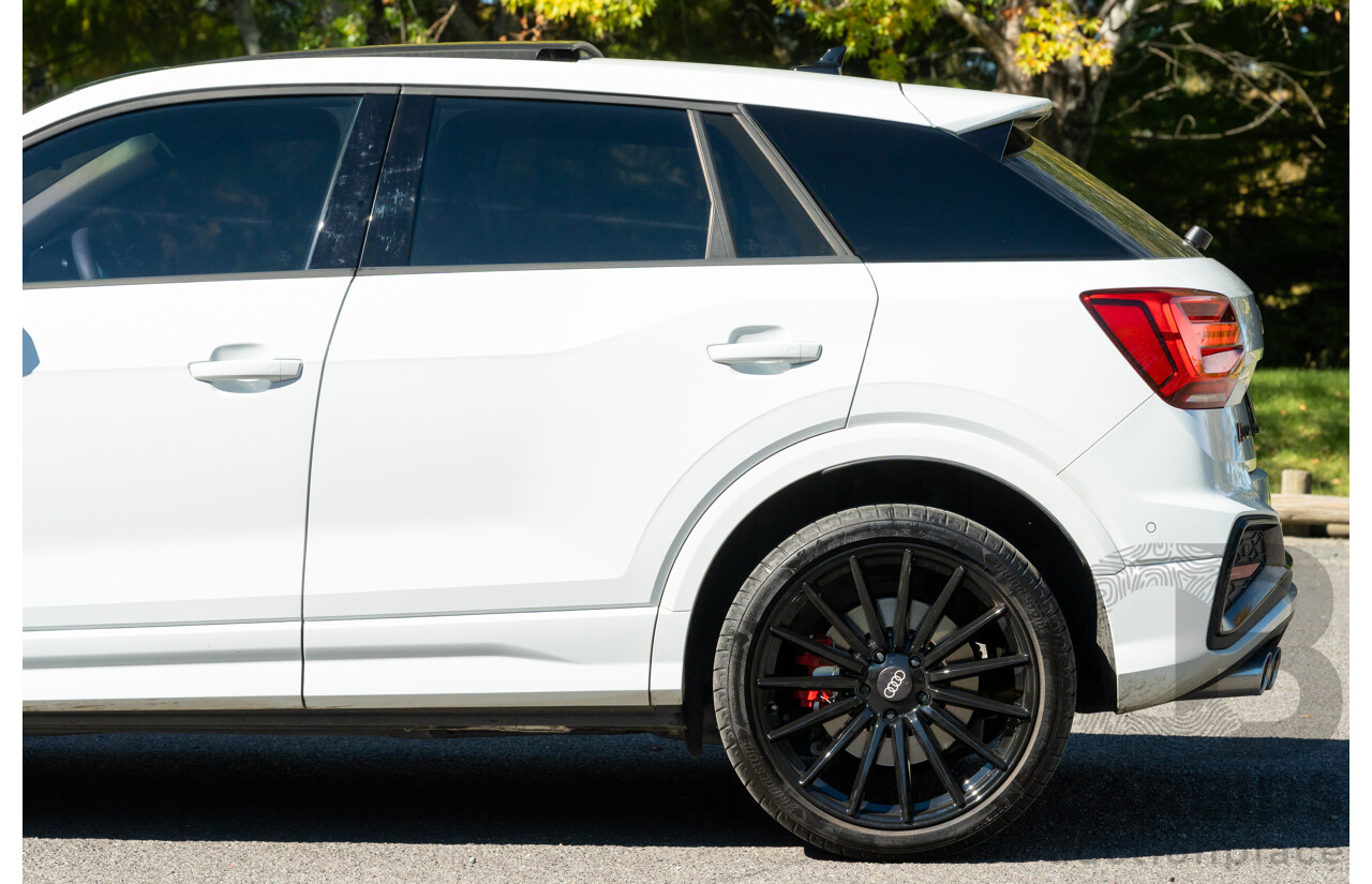 2/2024 Audi SQ2 2.0 TFSI Quattro (AWD) GA MY24 4d Wagon Glacier White Metallic Turbo 2.0L