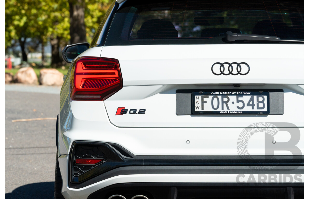 2/2024 Audi SQ2 2.0 TFSI Quattro (AWD) GA MY24 4d Wagon Glacier White Metallic Turbo 2.0L
