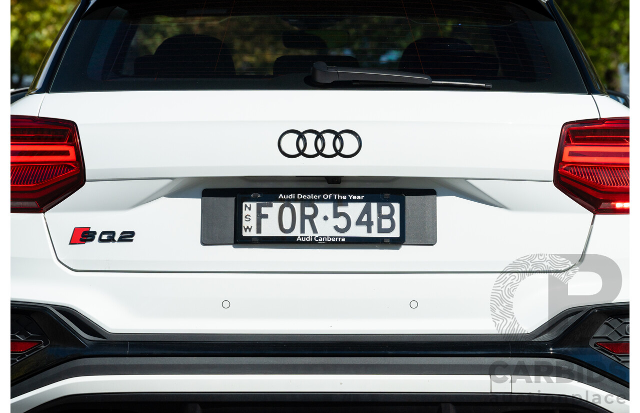 2/2024 Audi SQ2 2.0 TFSI Quattro (AWD) GA MY24 4d Wagon Glacier White Metallic Turbo 2.0L