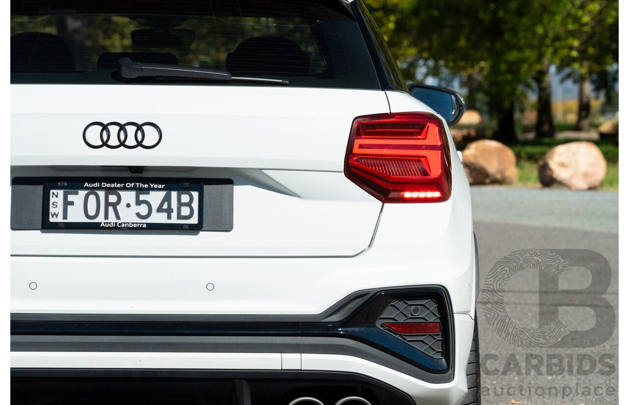 2/2024 Audi SQ2 2.0 TFSI Quattro (AWD) GA MY24 4d Wagon Glacier White Metallic Turbo 2.0L
