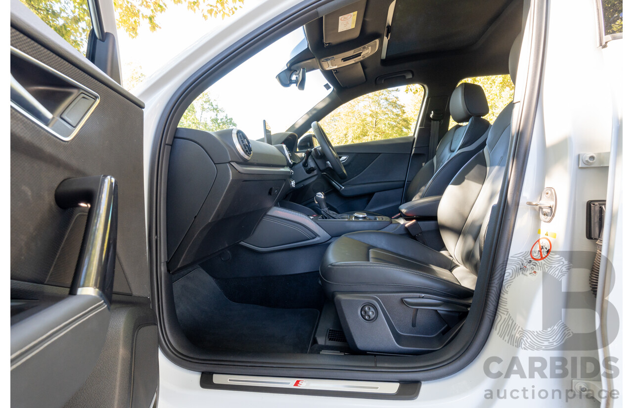2/2024 Audi SQ2 2.0 TFSI Quattro (AWD) GA MY24 4d Wagon Glacier White Metallic Turbo 2.0L