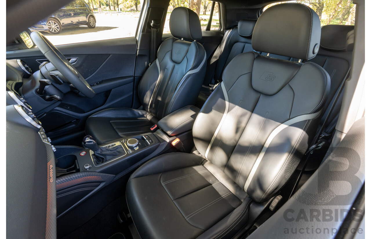 2/2024 Audi SQ2 2.0 TFSI Quattro (AWD) GA MY24 4d Wagon Glacier White Metallic Turbo 2.0L