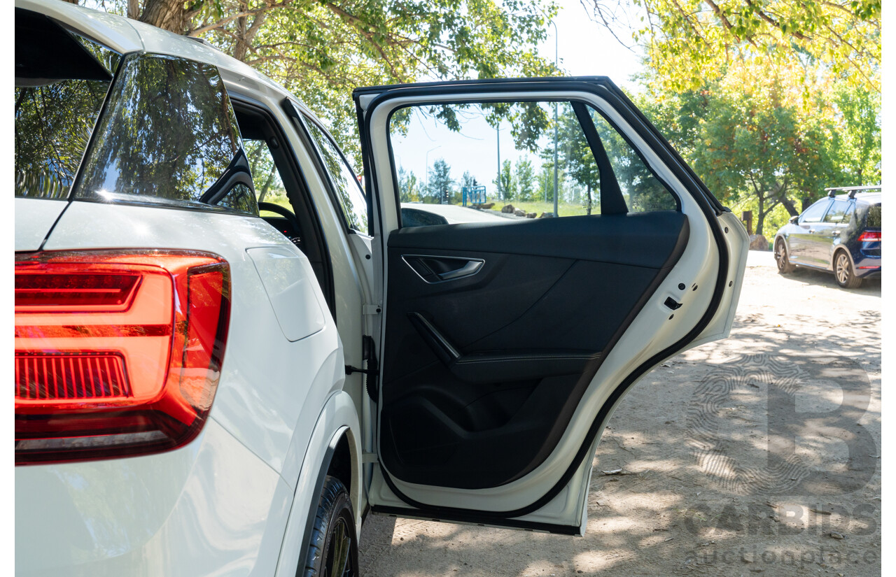 2/2024 Audi SQ2 2.0 TFSI Quattro (AWD) GA MY24 4d Wagon Glacier White Metallic Turbo 2.0L