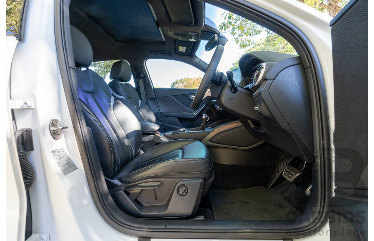 2/2024 Audi SQ2 2.0 TFSI Quattro (AWD) GA MY24 4d Wagon Glacier White Metallic Turbo 2.0L