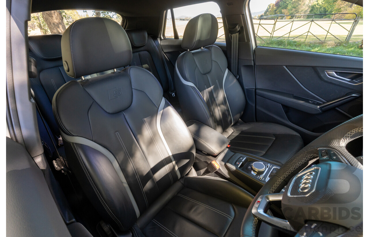 2/2024 Audi SQ2 2.0 TFSI Quattro (AWD) GA MY24 4d Wagon Glacier White Metallic Turbo 2.0L