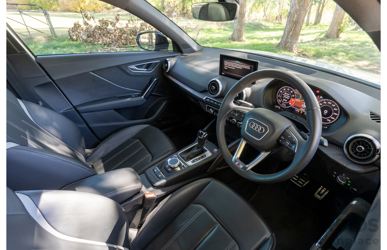 2/2024 Audi SQ2 2.0 TFSI Quattro (AWD) GA MY24 4d Wagon Glacier White Metallic Turbo 2.0L