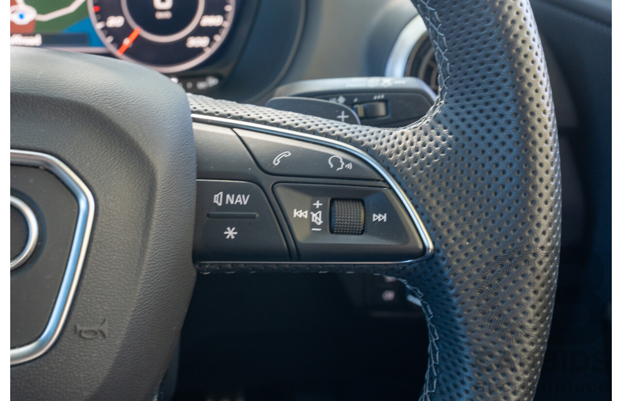 2/2024 Audi SQ2 2.0 TFSI Quattro (AWD) GA MY24 4d Wagon Glacier White Metallic Turbo 2.0L