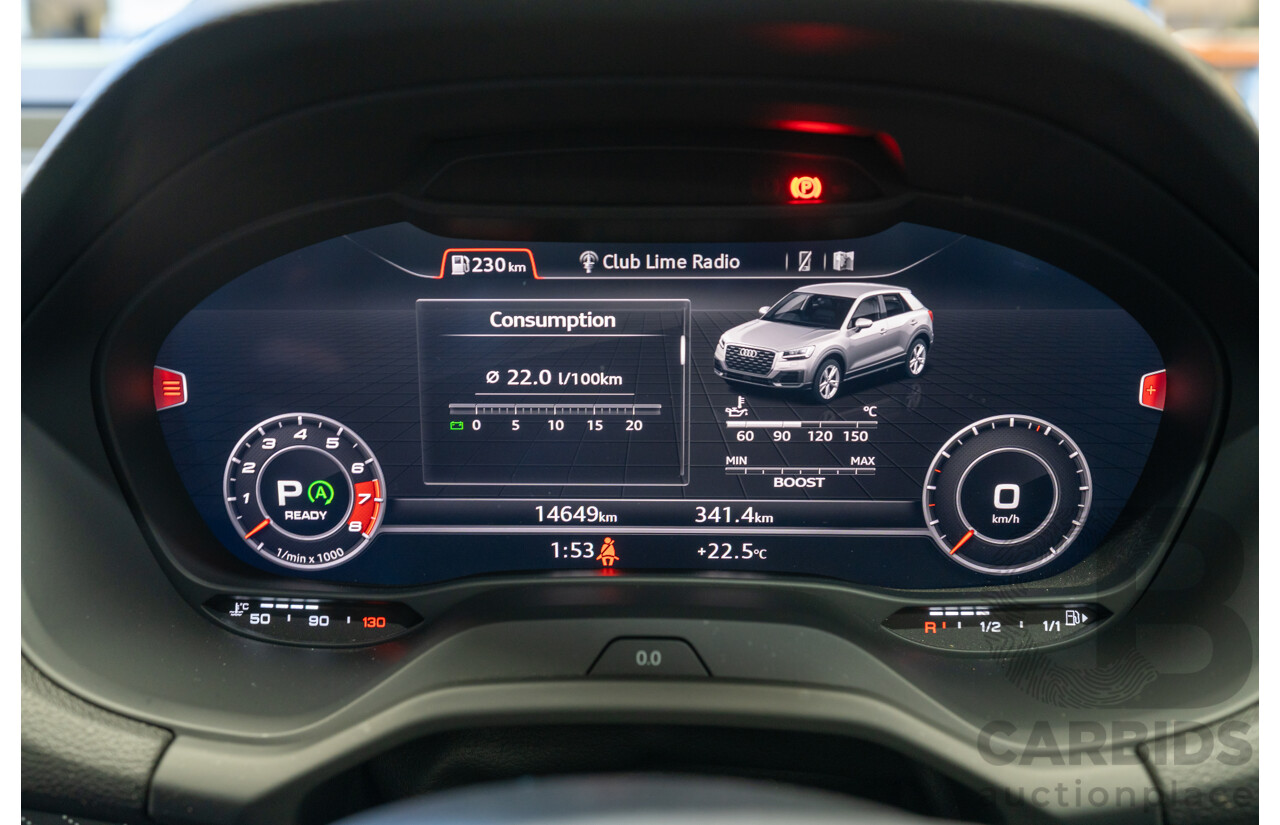 2/2024 Audi SQ2 2.0 TFSI Quattro (AWD) GA MY24 4d Wagon Glacier White Metallic Turbo 2.0L