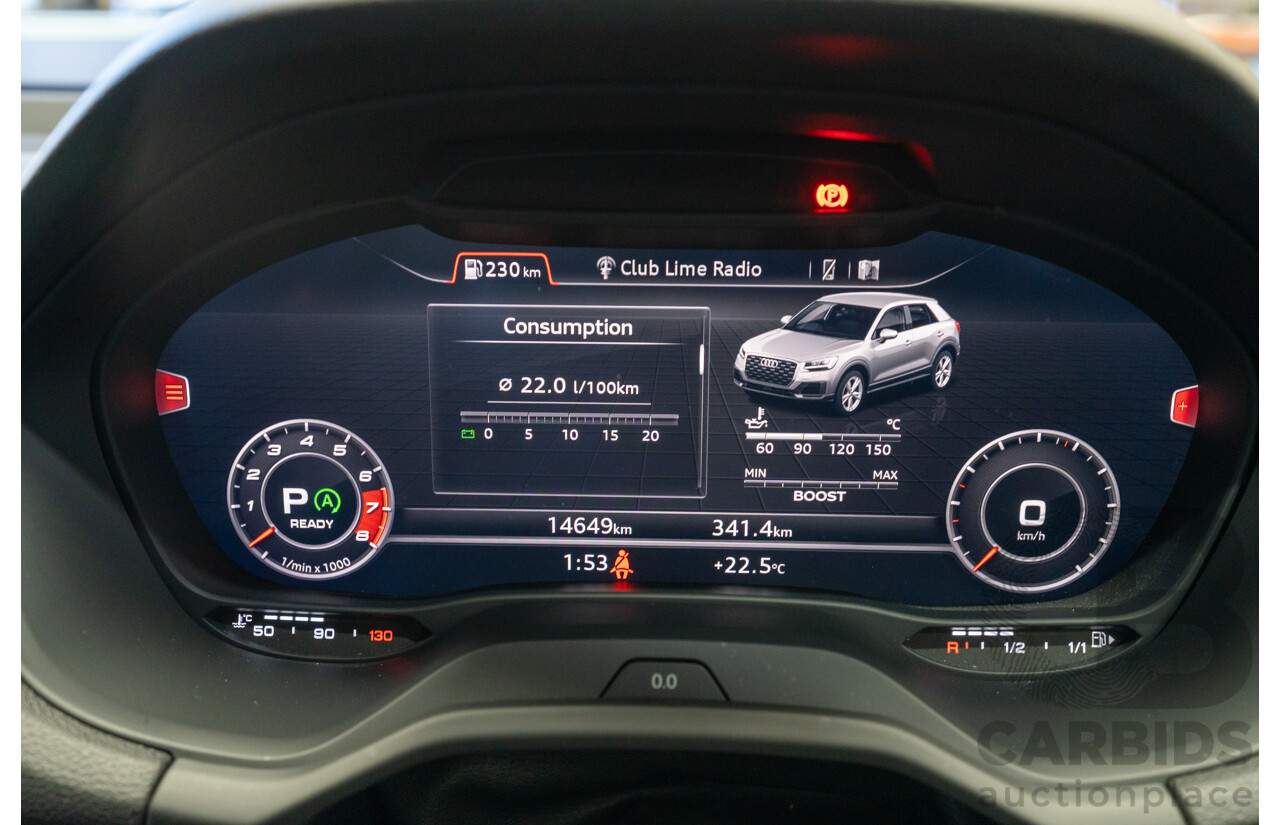 2/2024 Audi SQ2 2.0 TFSI Quattro (AWD) GA MY24 4d Wagon Glacier White Metallic Turbo 2.0L