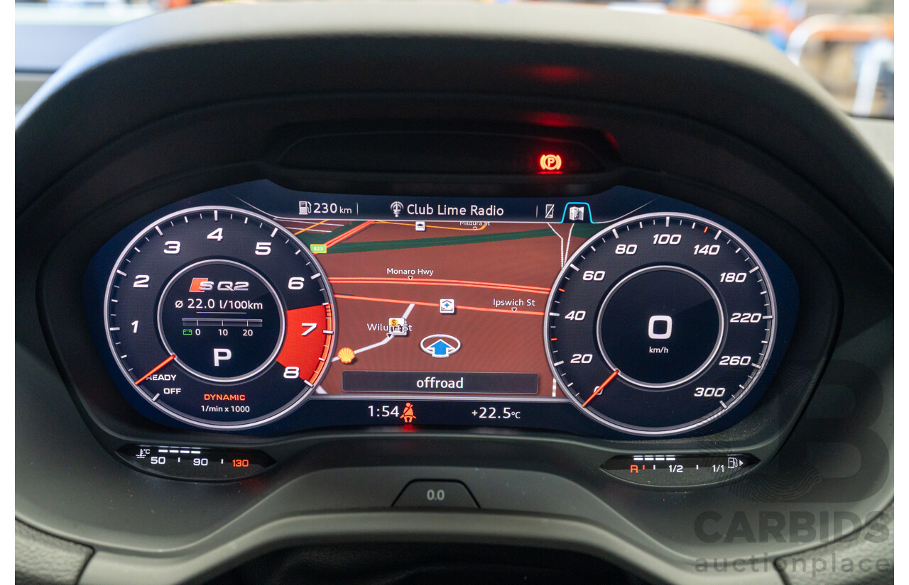 2/2024 Audi SQ2 2.0 TFSI Quattro (AWD) GA MY24 4d Wagon Glacier White Metallic Turbo 2.0L