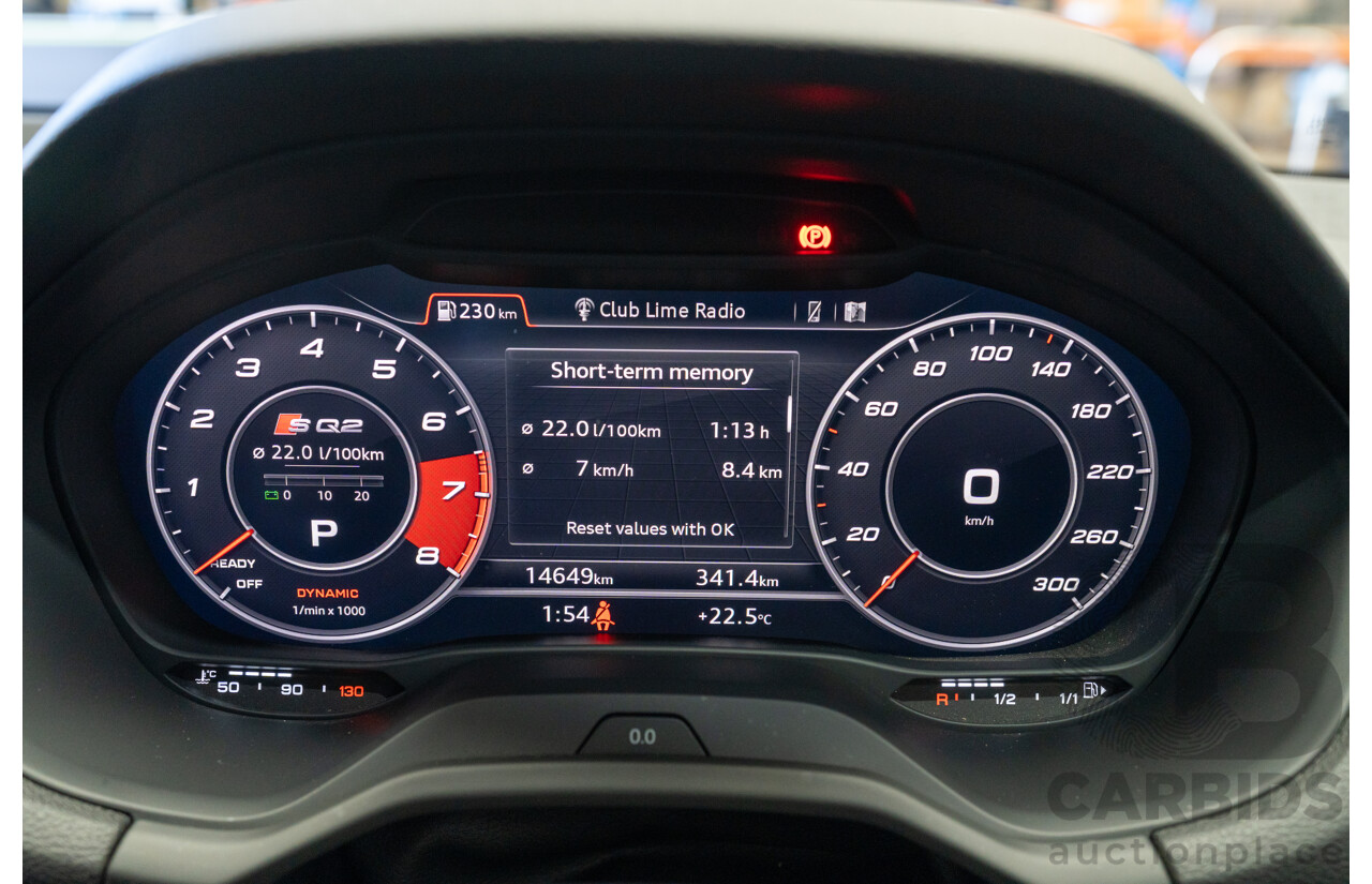 2/2024 Audi SQ2 2.0 TFSI Quattro (AWD) GA MY24 4d Wagon Glacier White Metallic Turbo 2.0L