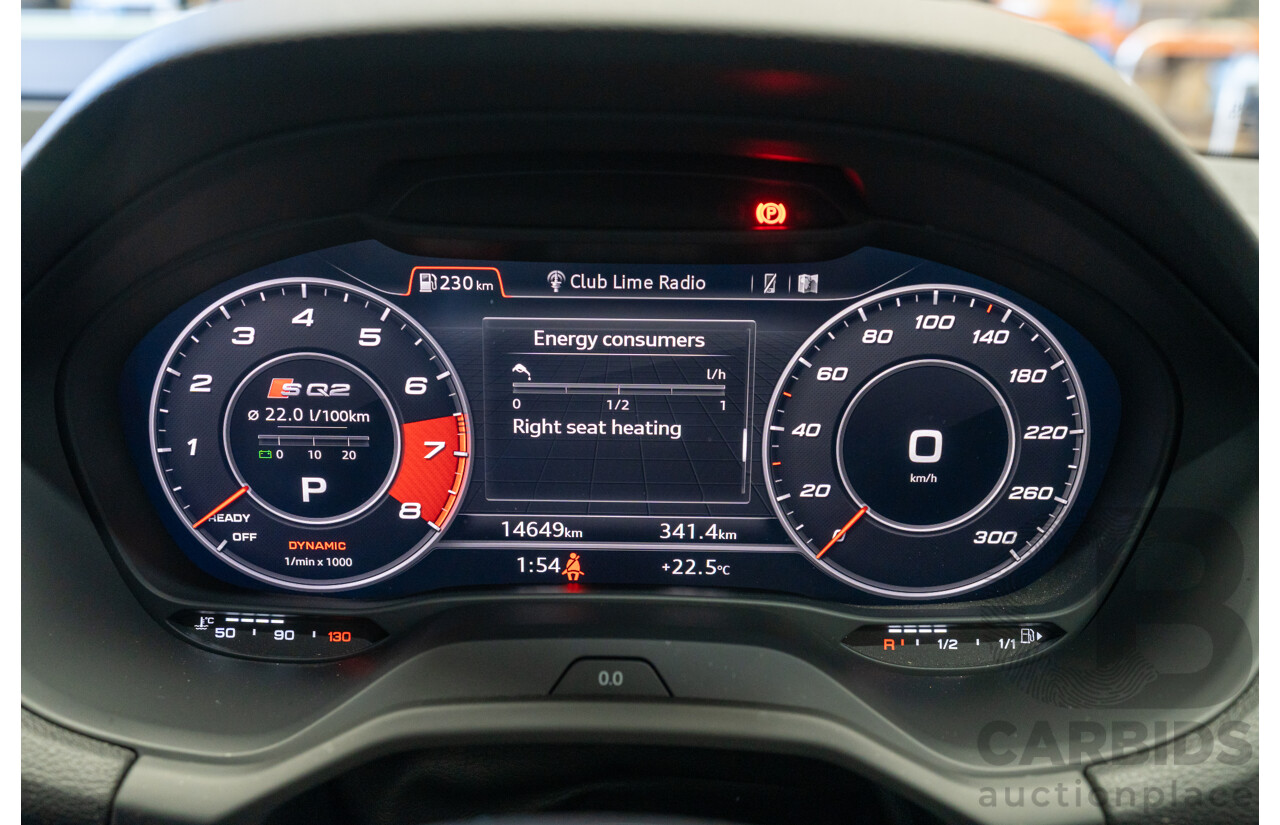 2/2024 Audi SQ2 2.0 TFSI Quattro (AWD) GA MY24 4d Wagon Glacier White Metallic Turbo 2.0L