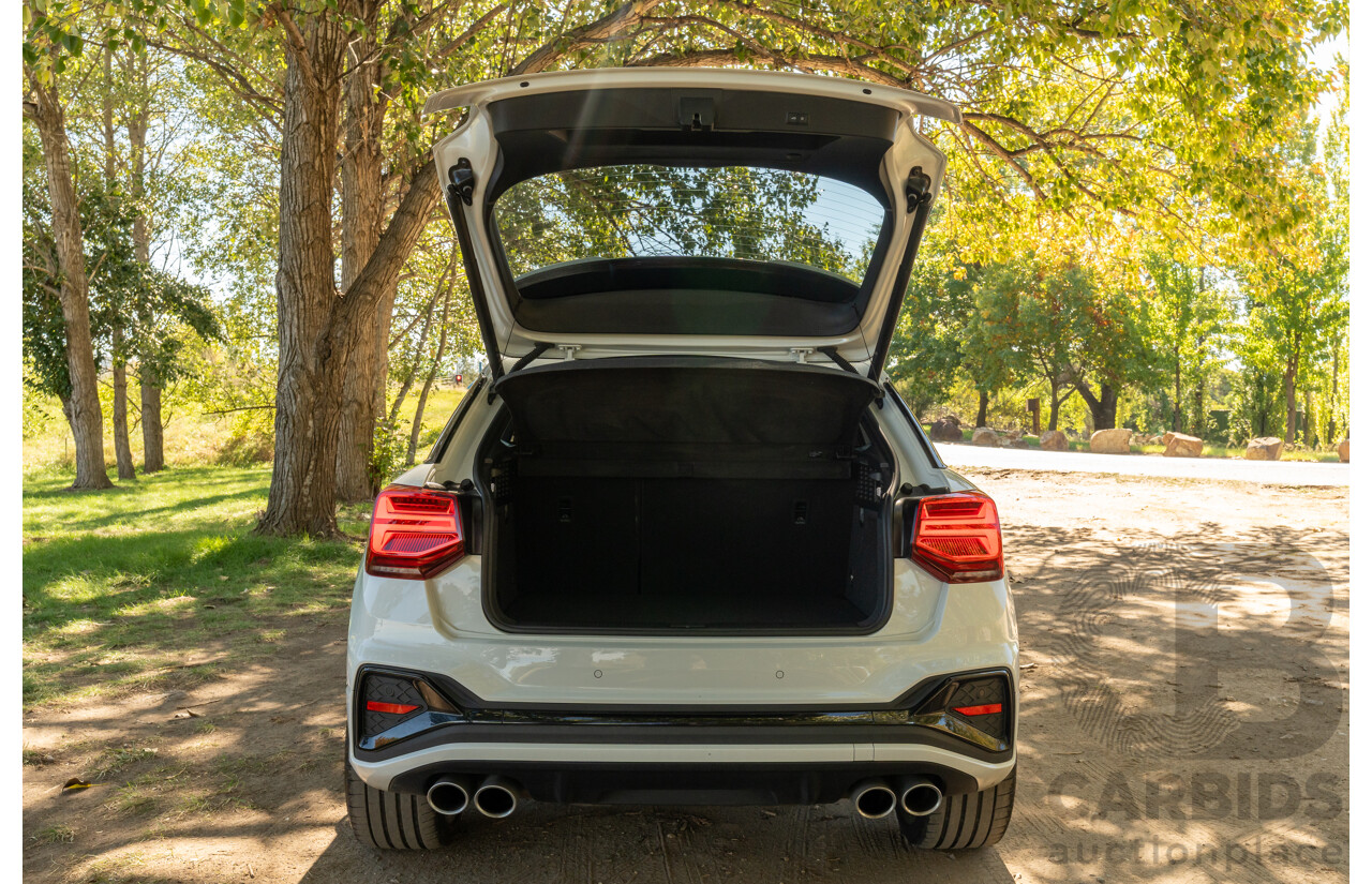 2/2024 Audi SQ2 2.0 TFSI Quattro (AWD) GA MY24 4d Wagon Glacier White Metallic Turbo 2.0L