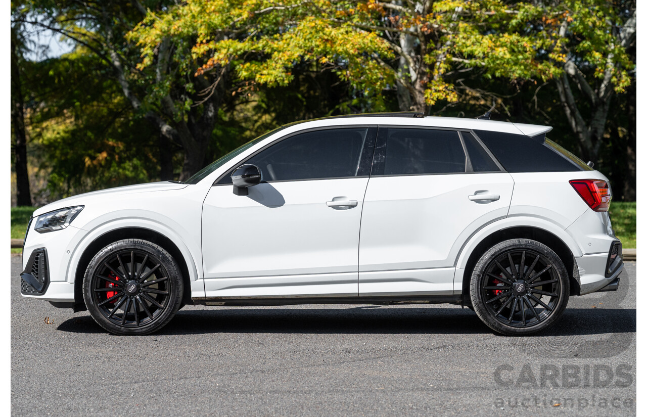 2/2024 Audi SQ2 2.0 TFSI Quattro (AWD) GA MY24 4d Wagon Glacier White Metallic Turbo 2.0L