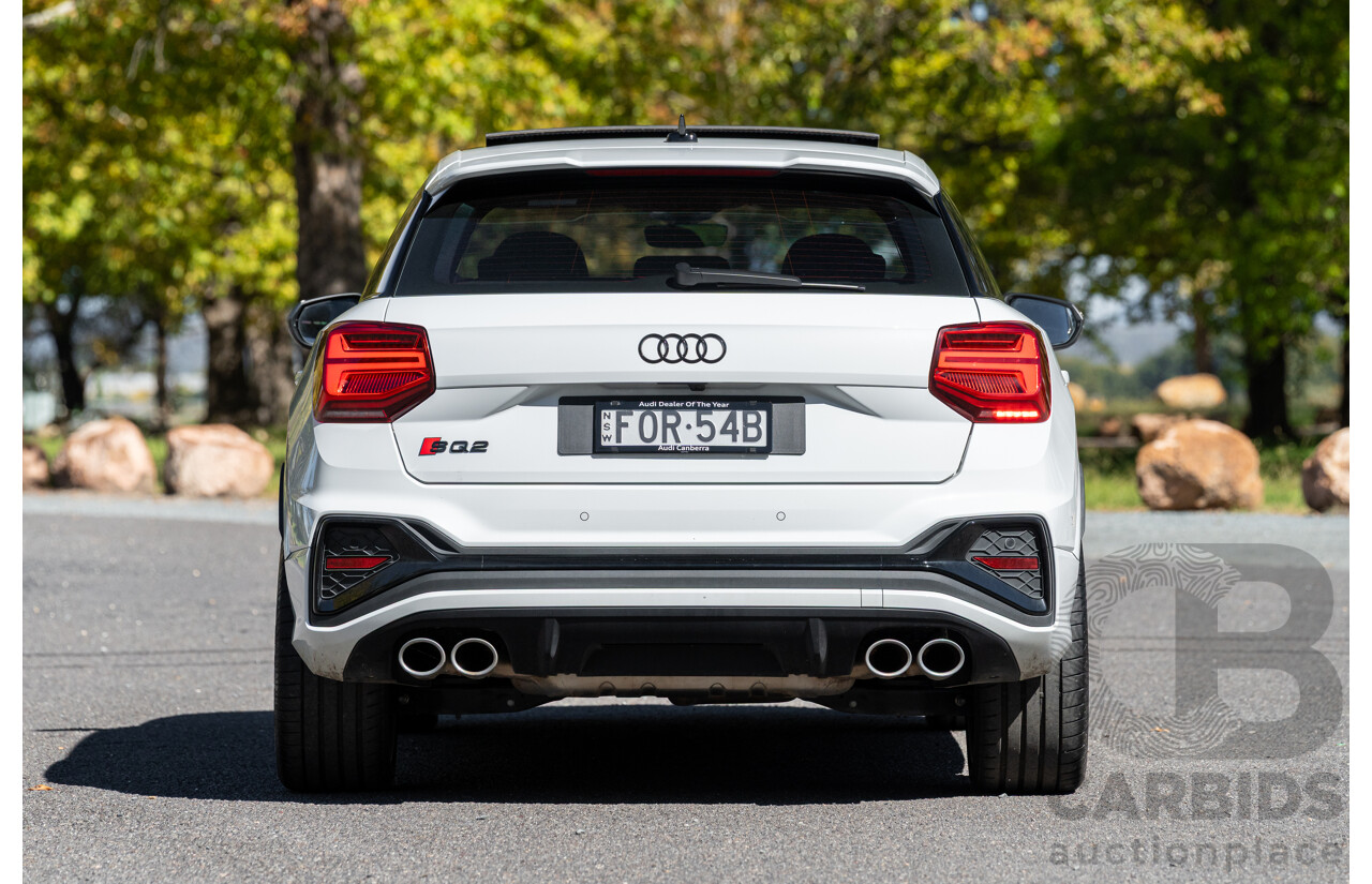 2/2024 Audi SQ2 2.0 TFSI Quattro (AWD) GA MY24 4d Wagon Glacier White Metallic Turbo 2.0L