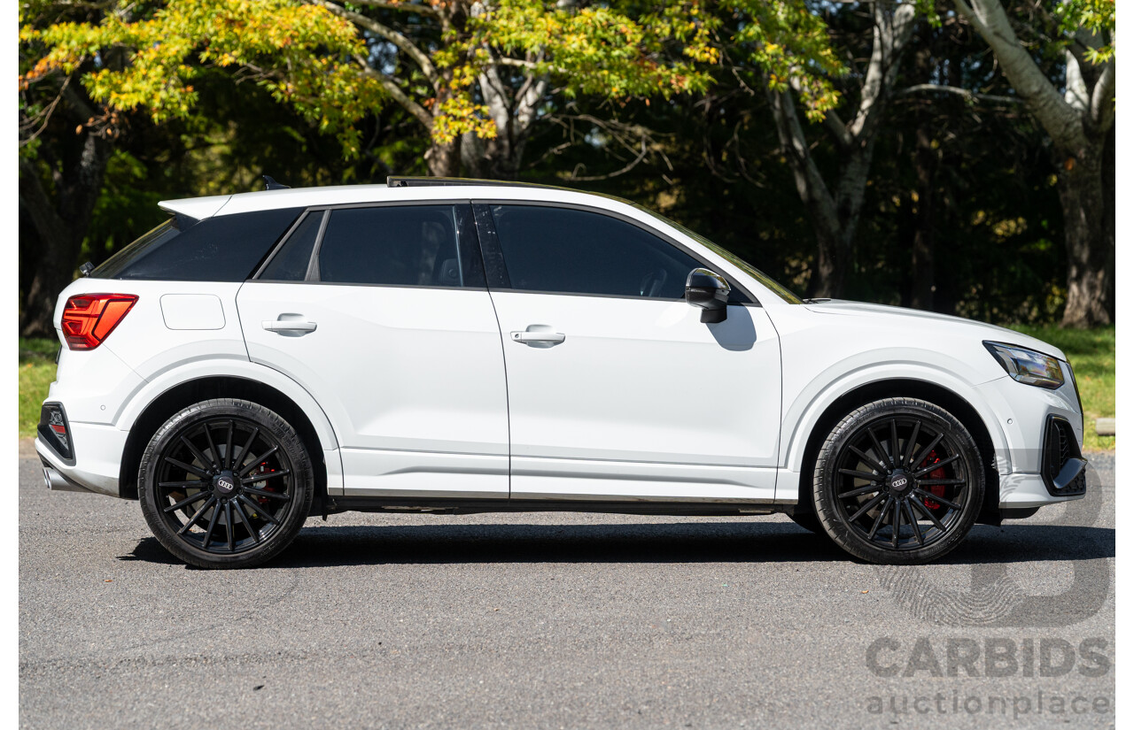 2/2024 Audi SQ2 2.0 TFSI Quattro (AWD) GA MY24 4d Wagon Glacier White Metallic Turbo 2.0L