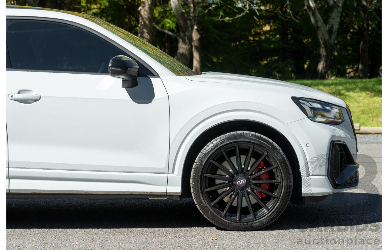 2/2024 Audi SQ2 2.0 TFSI Quattro (AWD) GA MY24 4d Wagon Glacier White Metallic Turbo 2.0L