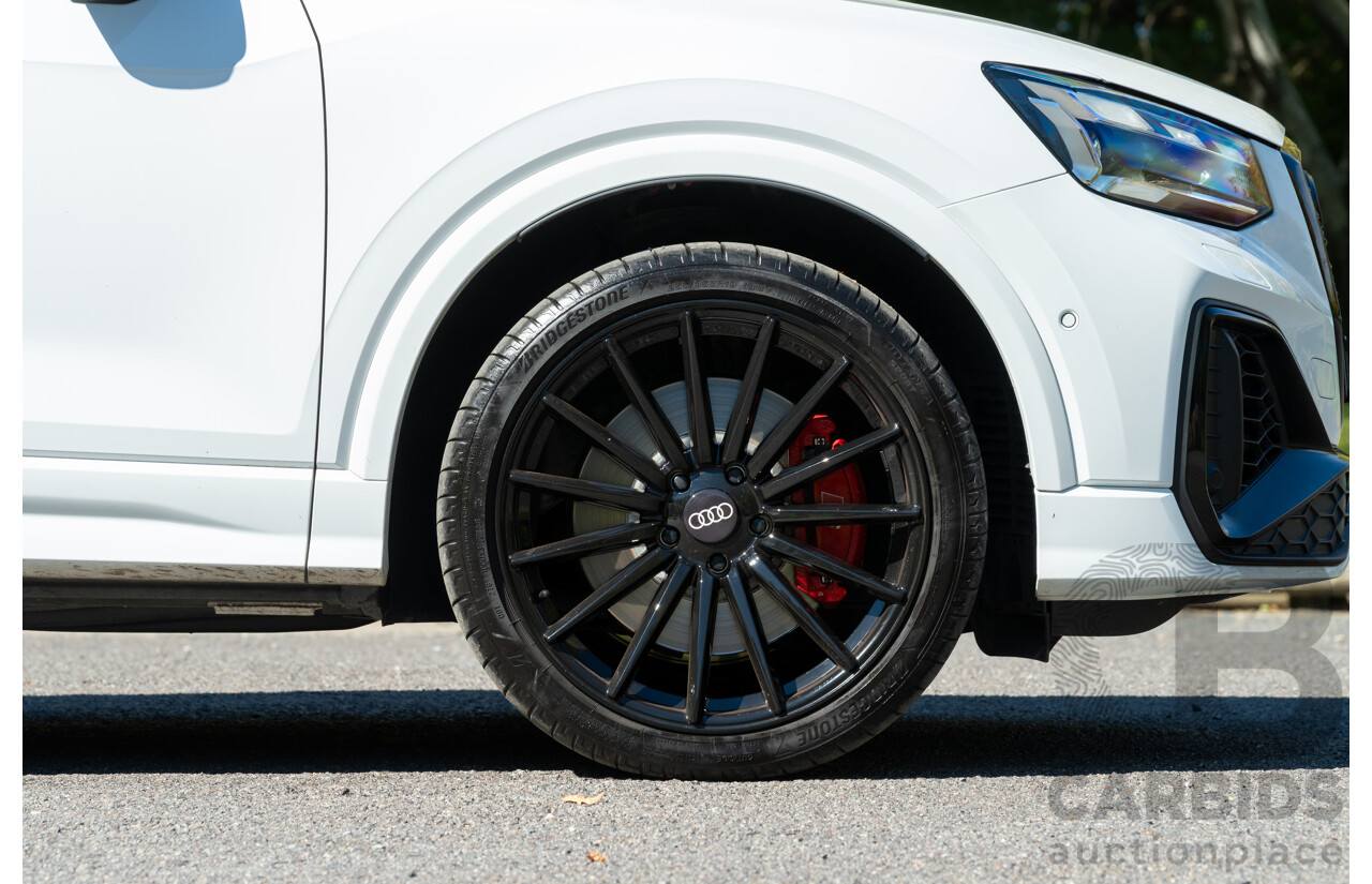 2/2024 Audi SQ2 2.0 TFSI Quattro (AWD) GA MY24 4d Wagon Glacier White Metallic Turbo 2.0L