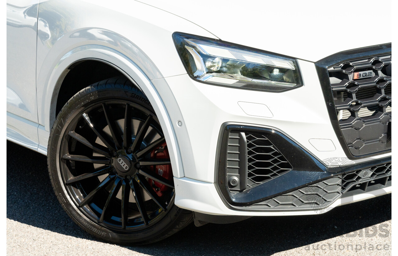 2/2024 Audi SQ2 2.0 TFSI Quattro (AWD) GA MY24 4d Wagon Glacier White Metallic Turbo 2.0L