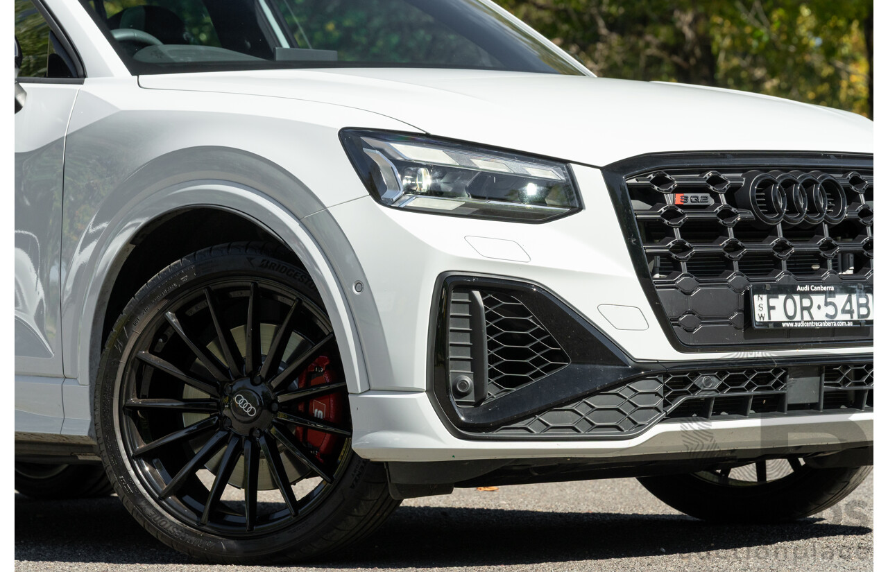 2/2024 Audi SQ2 2.0 TFSI Quattro (AWD) GA MY24 4d Wagon Glacier White Metallic Turbo 2.0L