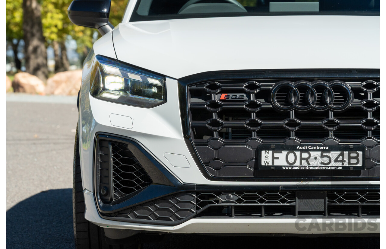 2/2024 Audi SQ2 2.0 TFSI Quattro (AWD) GA MY24 4d Wagon Glacier White Metallic Turbo 2.0L