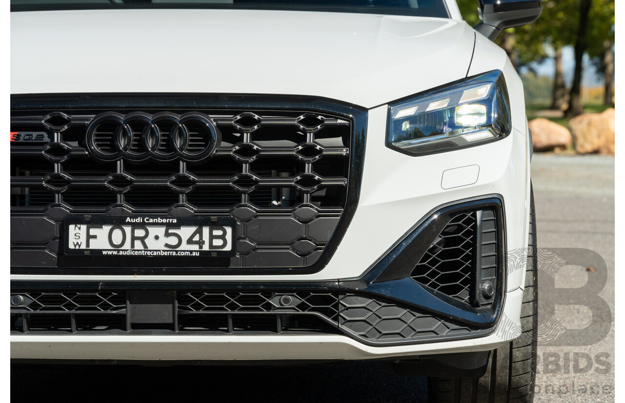 2/2024 Audi SQ2 2.0 TFSI Quattro (AWD) GA MY24 4d Wagon Glacier White Metallic Turbo 2.0L