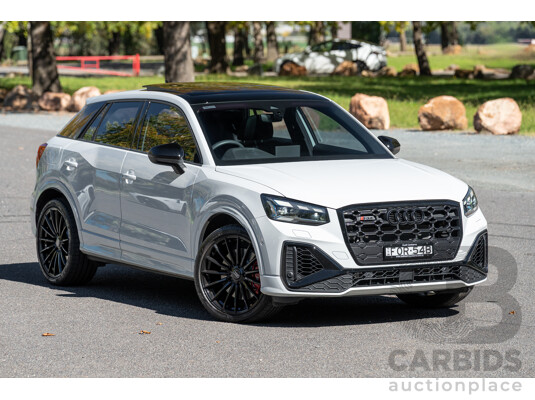 2/2024 Audi SQ2 2.0 TFSI Quattro (AWD) GA MY24 4d Wagon Glacier White Metallic Turbo 2.0L