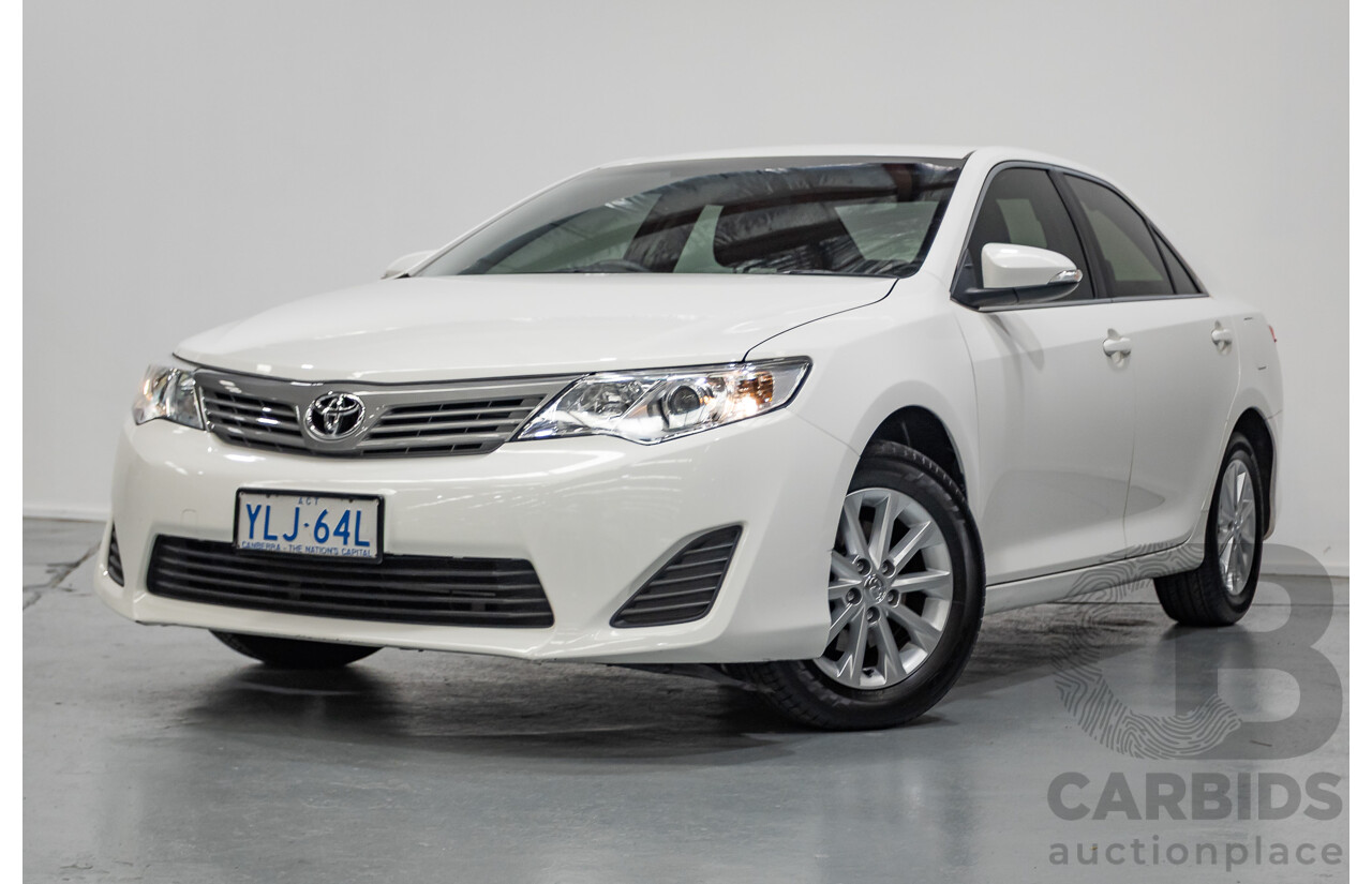 12/2011 Toyota Camry Altise ASV50R 4D Sedan White 2.5L