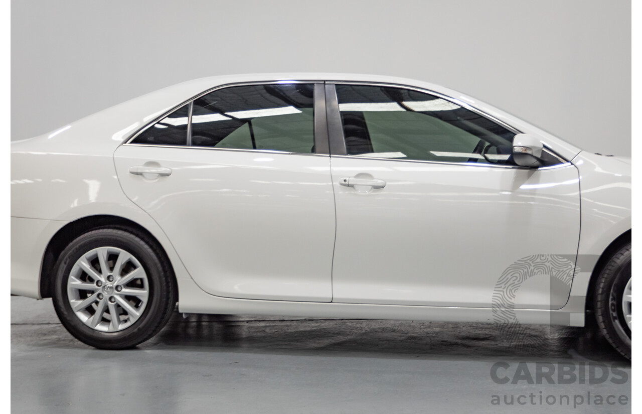12/2011 Toyota Camry Altise ASV50R 4D Sedan White 2.5L