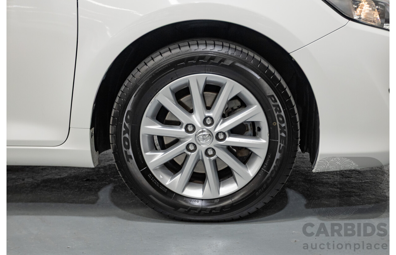 12/2011 Toyota Camry Altise ASV50R 4D Sedan White 2.5L