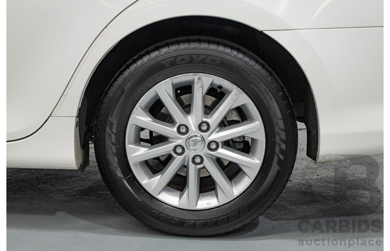 12/2011 Toyota Camry Altise ASV50R 4D Sedan White 2.5L