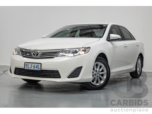 12/2011 Toyota Camry Altise ASV50R 4D Sedan White 2.5L