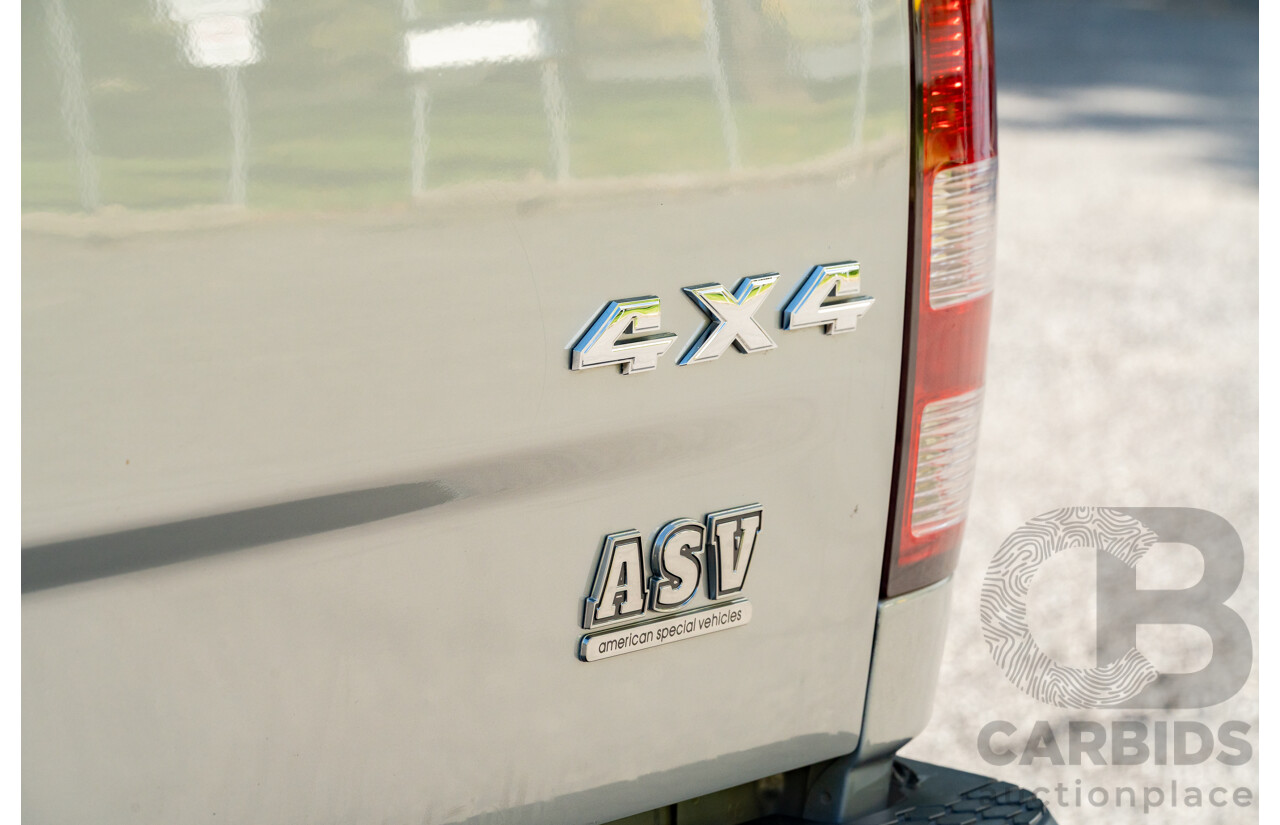 10/2017 (ASV) Dodge Ram 2500 HD Laramie RamBox (4x4) 4d Crew Cab Utility Bright Silver Metallic Turbo Diesel Cummins 6.7L