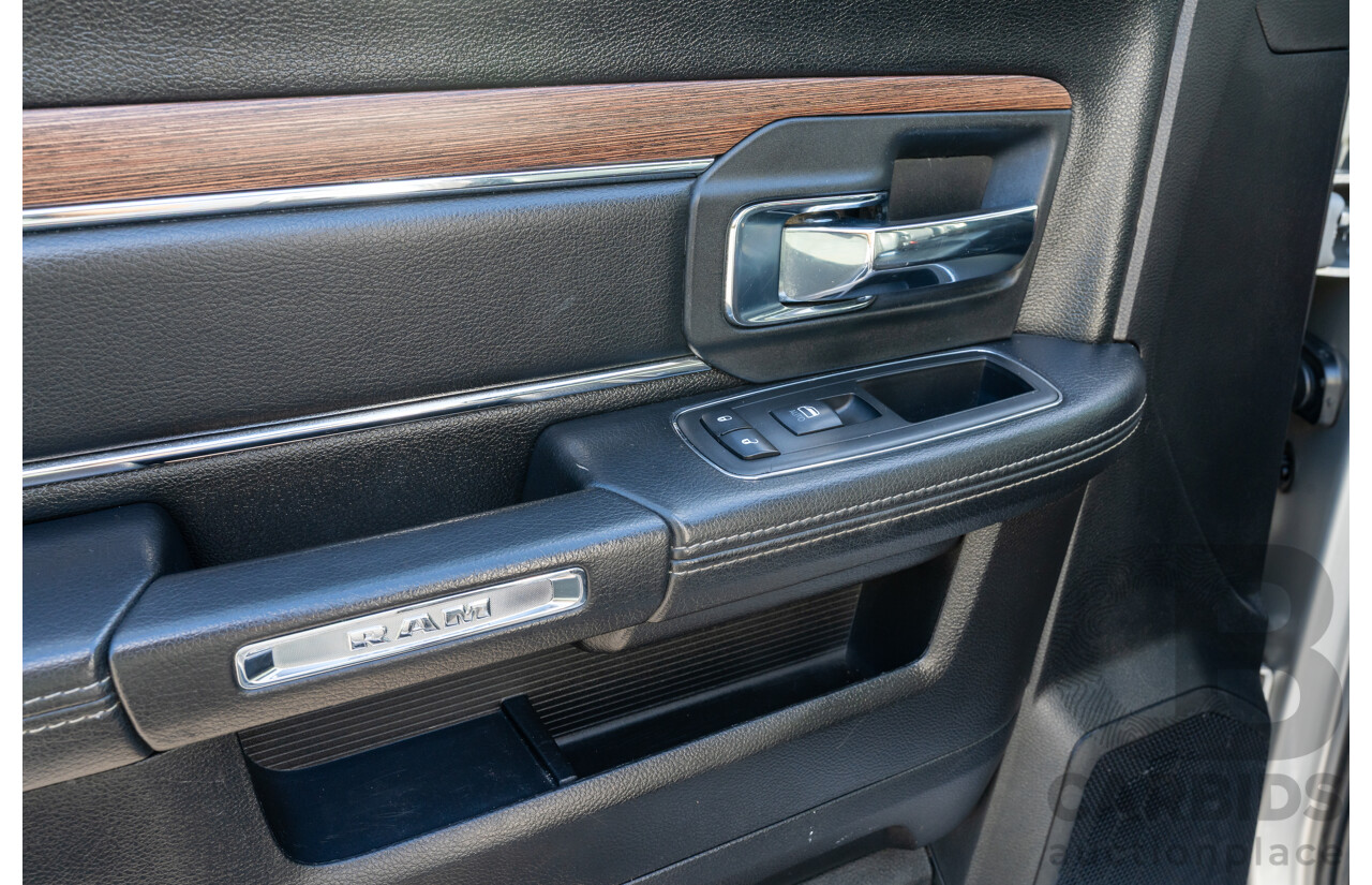 10/2017 (ASV) Dodge Ram 2500 HD Laramie RamBox (4x4) 4d Crew Cab Utility Bright Silver Metallic Turbo Diesel Cummins 6.7L