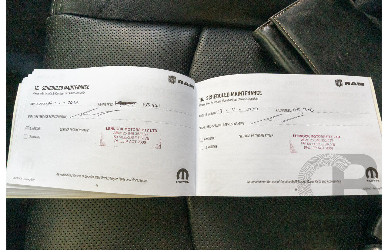 10/2017 (ASV) Dodge Ram 2500 HD Laramie RamBox (4x4) 4d Crew Cab Utility Bright Silver Metallic Turbo Diesel Cummins 6.7L