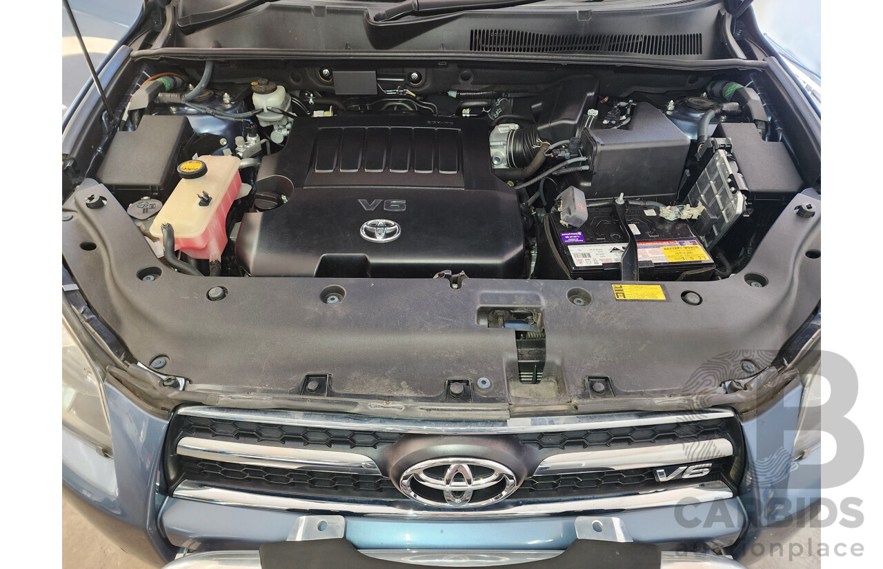 7/2009 Toyota Rav4 SX6 GSA33R 08 UPGRADE 4d Wagon Blue 3.5L