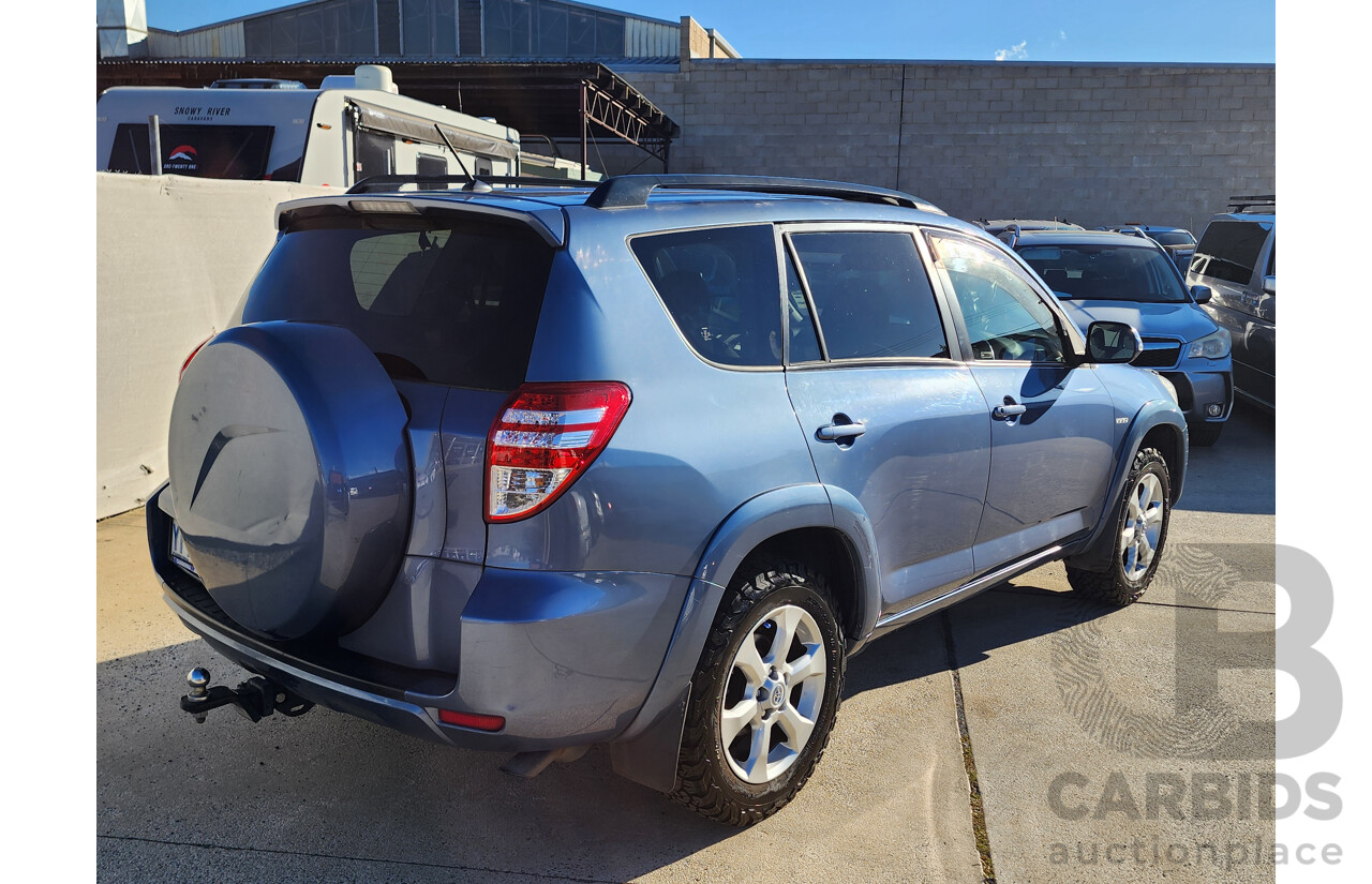 7/2009 Toyota Rav4 SX6 GSA33R 08 UPGRADE 4d Wagon Blue 3.5L