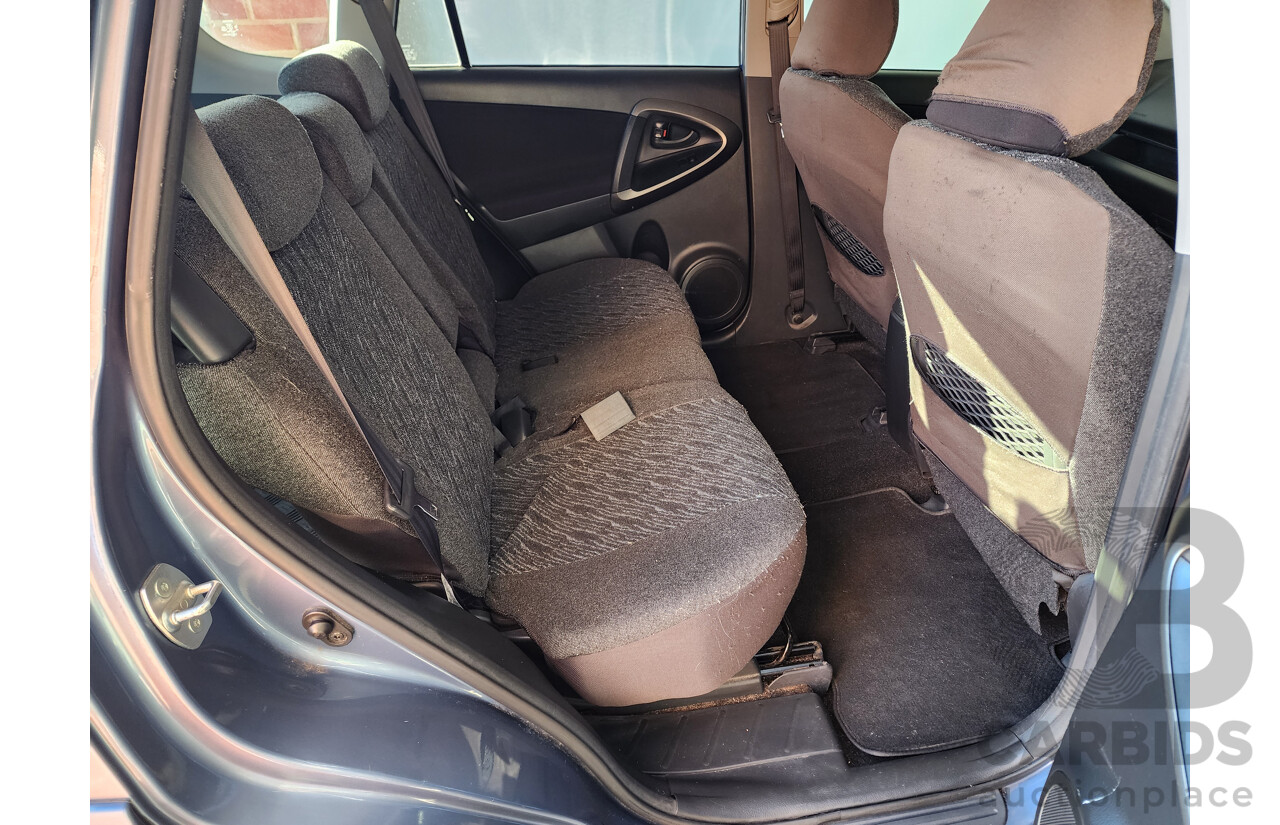 7/2009 Toyota Rav4 SX6 GSA33R 08 UPGRADE 4d Wagon Blue 3.5L