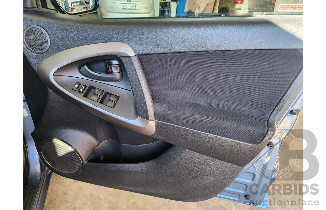 7/2009 Toyota Rav4 SX6 GSA33R 08 UPGRADE 4d Wagon Blue 3.5L