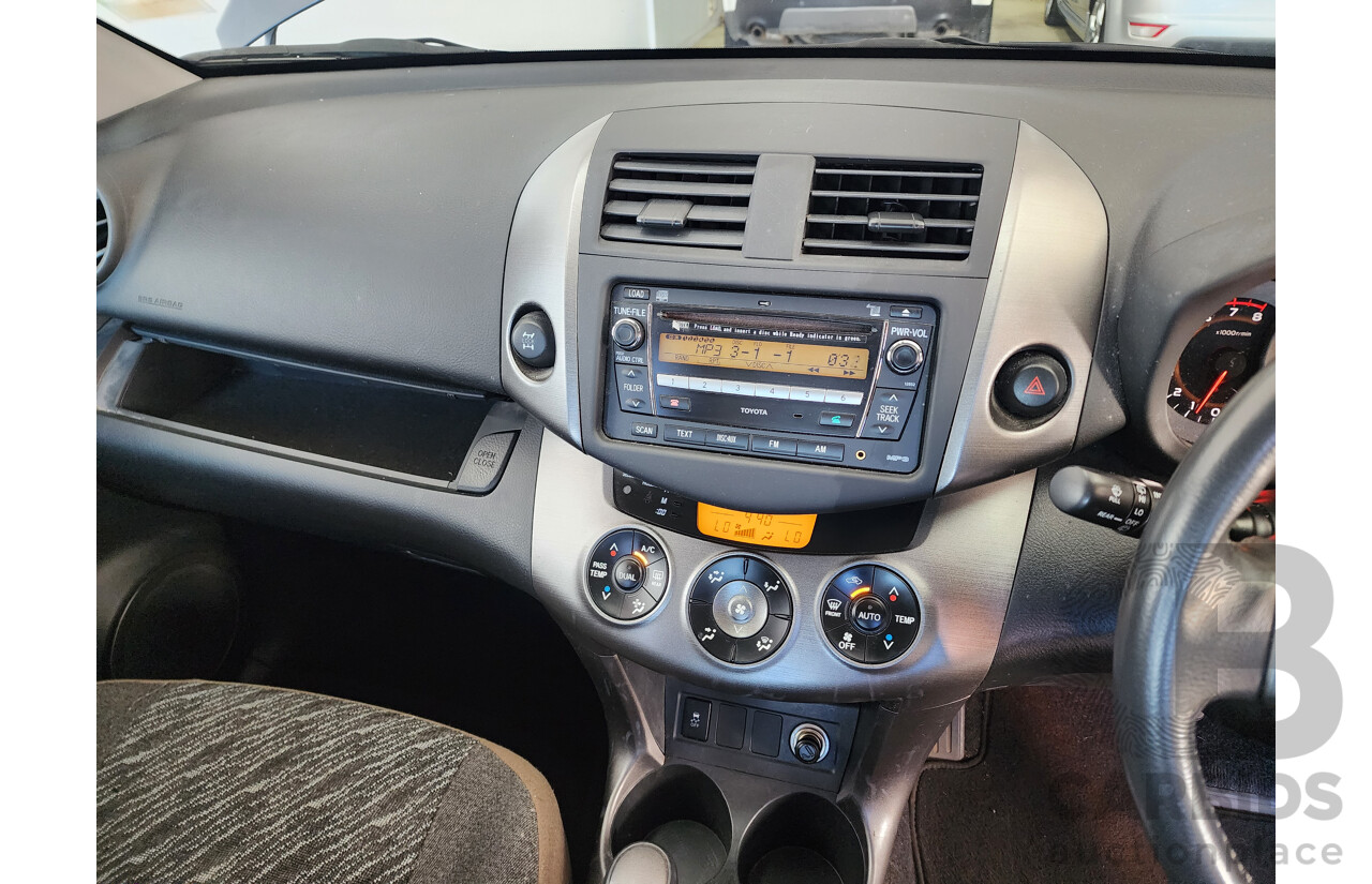 7/2009 Toyota Rav4 SX6 GSA33R 08 UPGRADE 4d Wagon Blue 3.5L