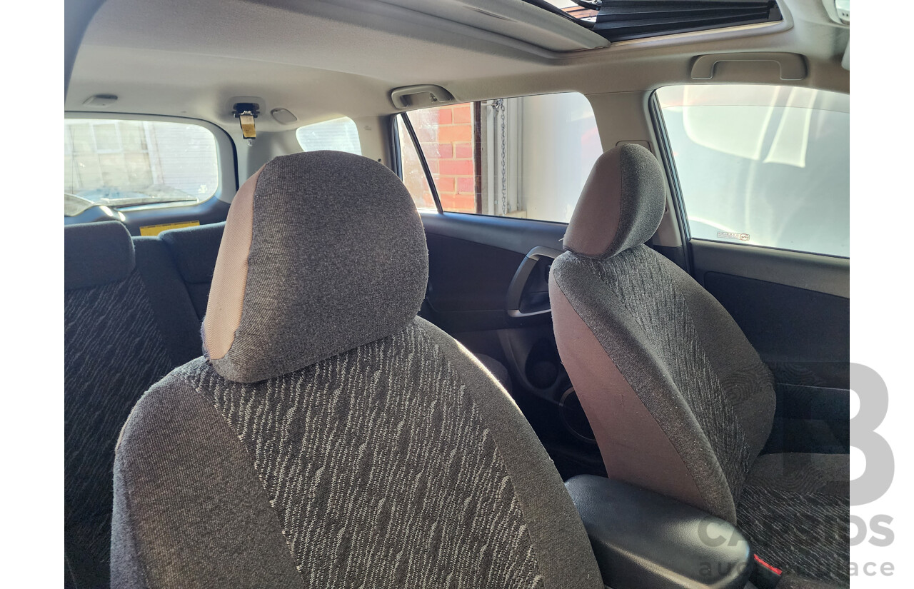 7/2009 Toyota Rav4 SX6 GSA33R 08 UPGRADE 4d Wagon Blue 3.5L