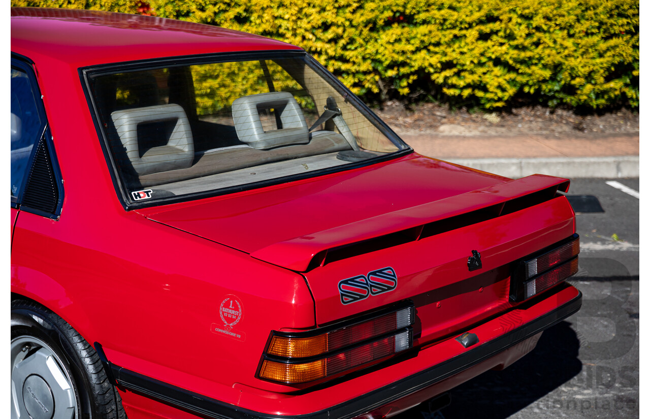 9/1981 Holden VH Commodore SL (Genuine 184 Package) 4d Sedan Maranello Red V8 4.2L - HDT SS Replica