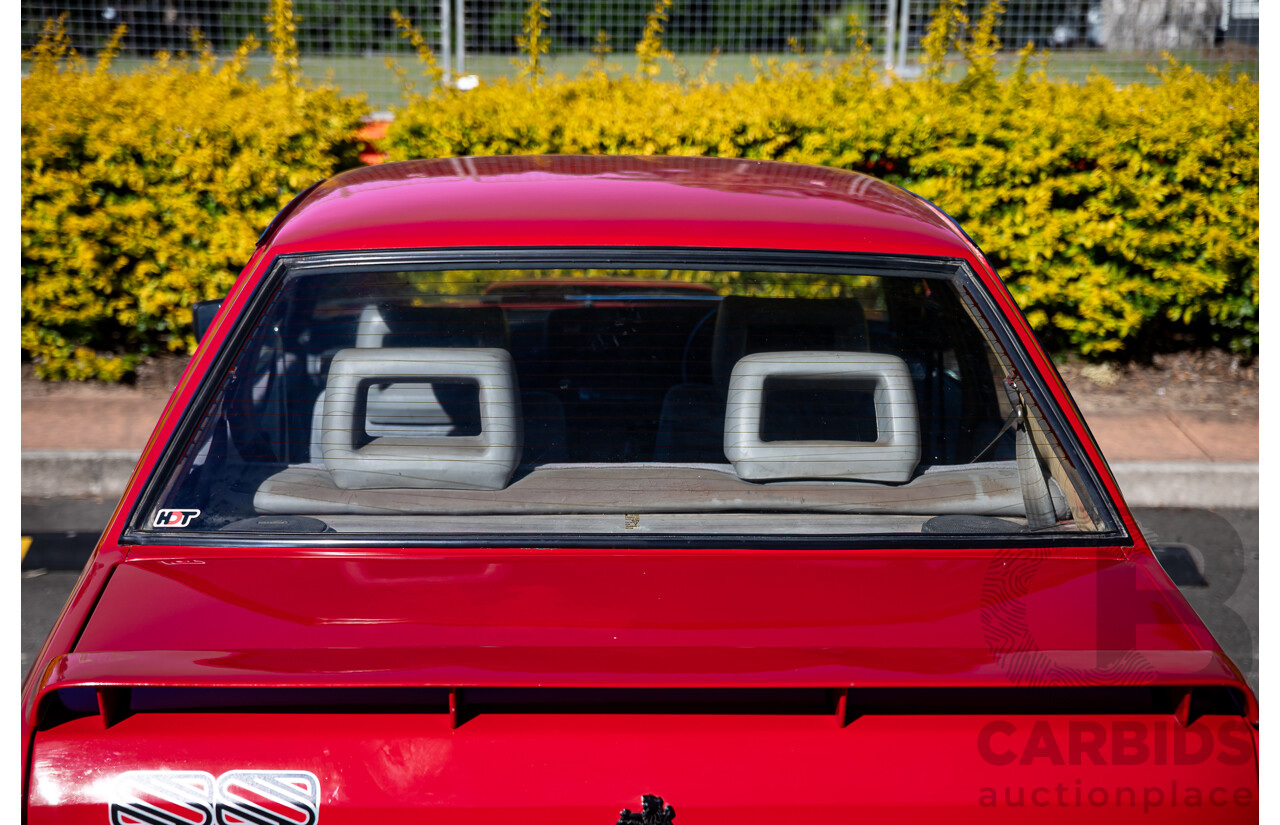 9/1981 Holden VH Commodore SL (Genuine 184 Package) 4d Sedan Maranello Red V8 4.2L - HDT SS Replica