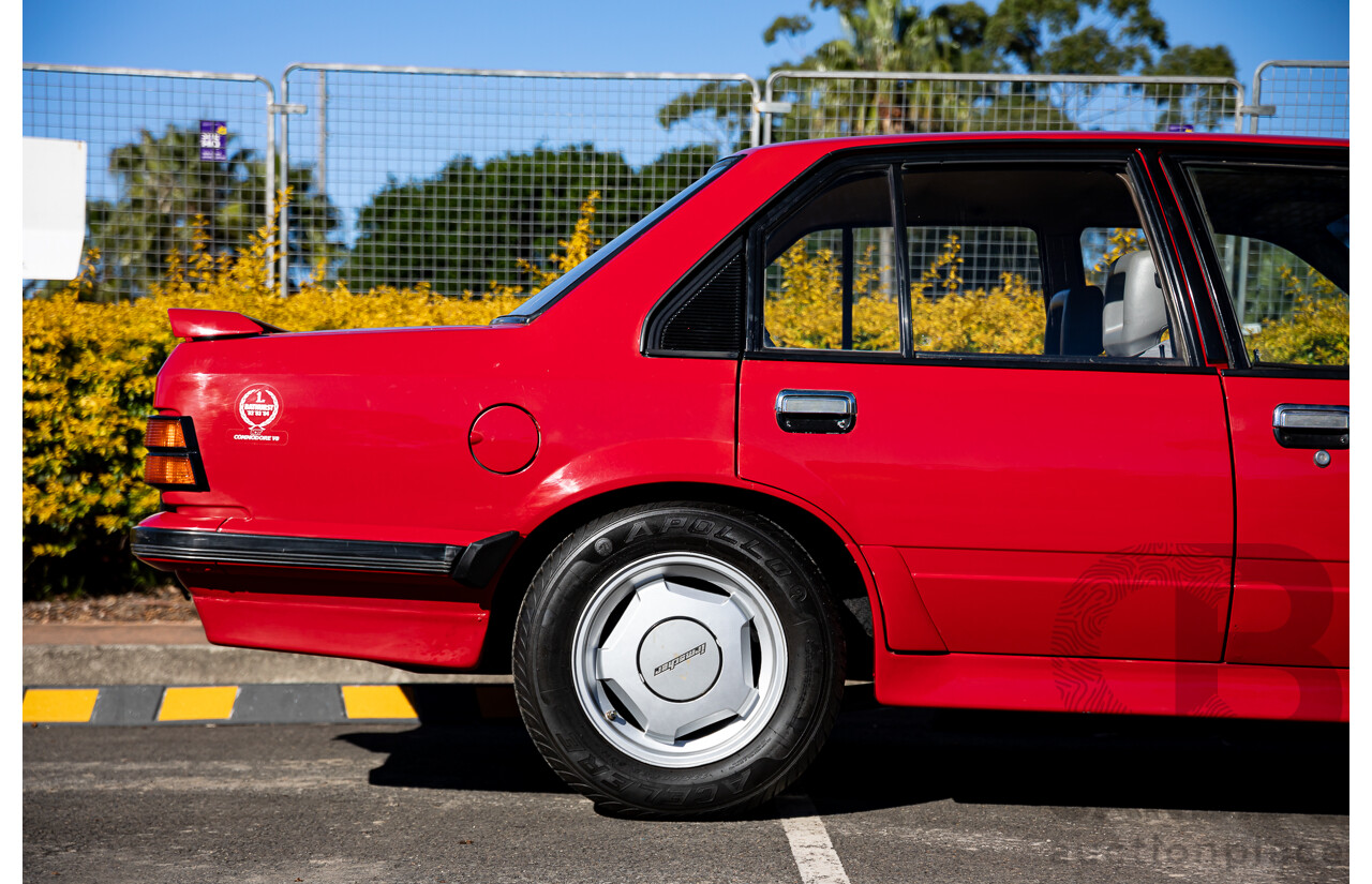9/1981 Holden VH Commodore SL (Genuine 184 Package) 4d Sedan Maranello Red V8 4.2L - HDT SS Replica
