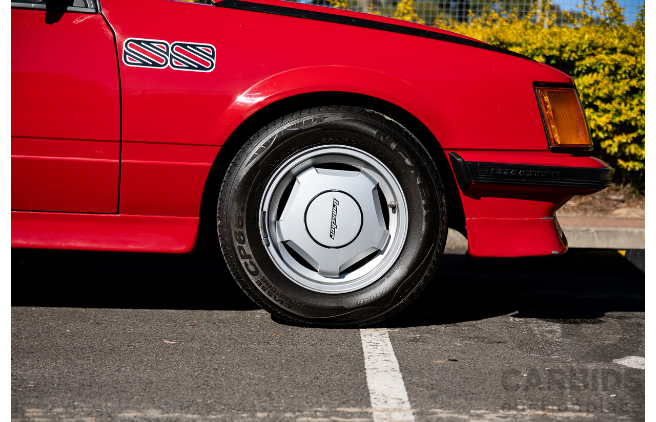9/1981 Holden VH Commodore SL (Genuine 184 Package) 4d Sedan Maranello Red V8 4.2L - HDT SS Replica