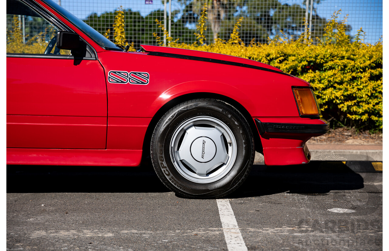 9/1981 Holden VH Commodore SL (Genuine 184 Package) 4d Sedan Maranello Red V8 4.2L - HDT SS Replica