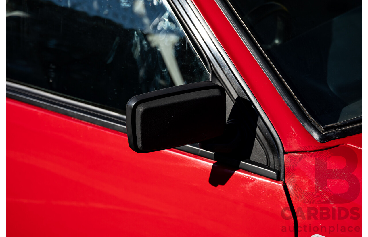 9/1981 Holden VH Commodore SL (Genuine 184 Package) 4d Sedan Maranello Red V8 4.2L - HDT SS Replica