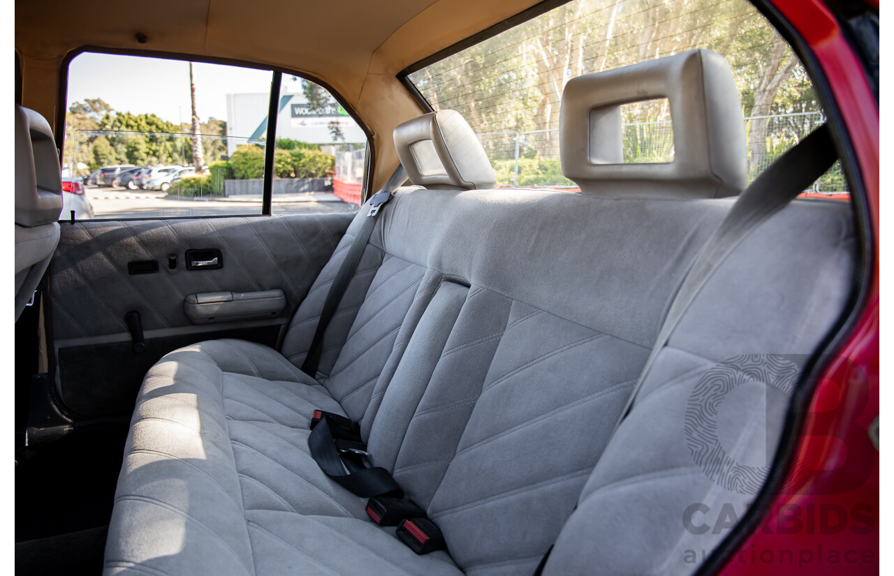 9/1981 Holden VH Commodore SL (Genuine 184 Package) 4d Sedan Maranello Red V8 4.2L - HDT SS Replica