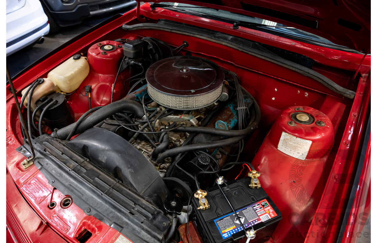 9/1981 Holden VH Commodore SL (Genuine 184 Package) 4d Sedan Maranello Red V8 4.2L - HDT SS Replica