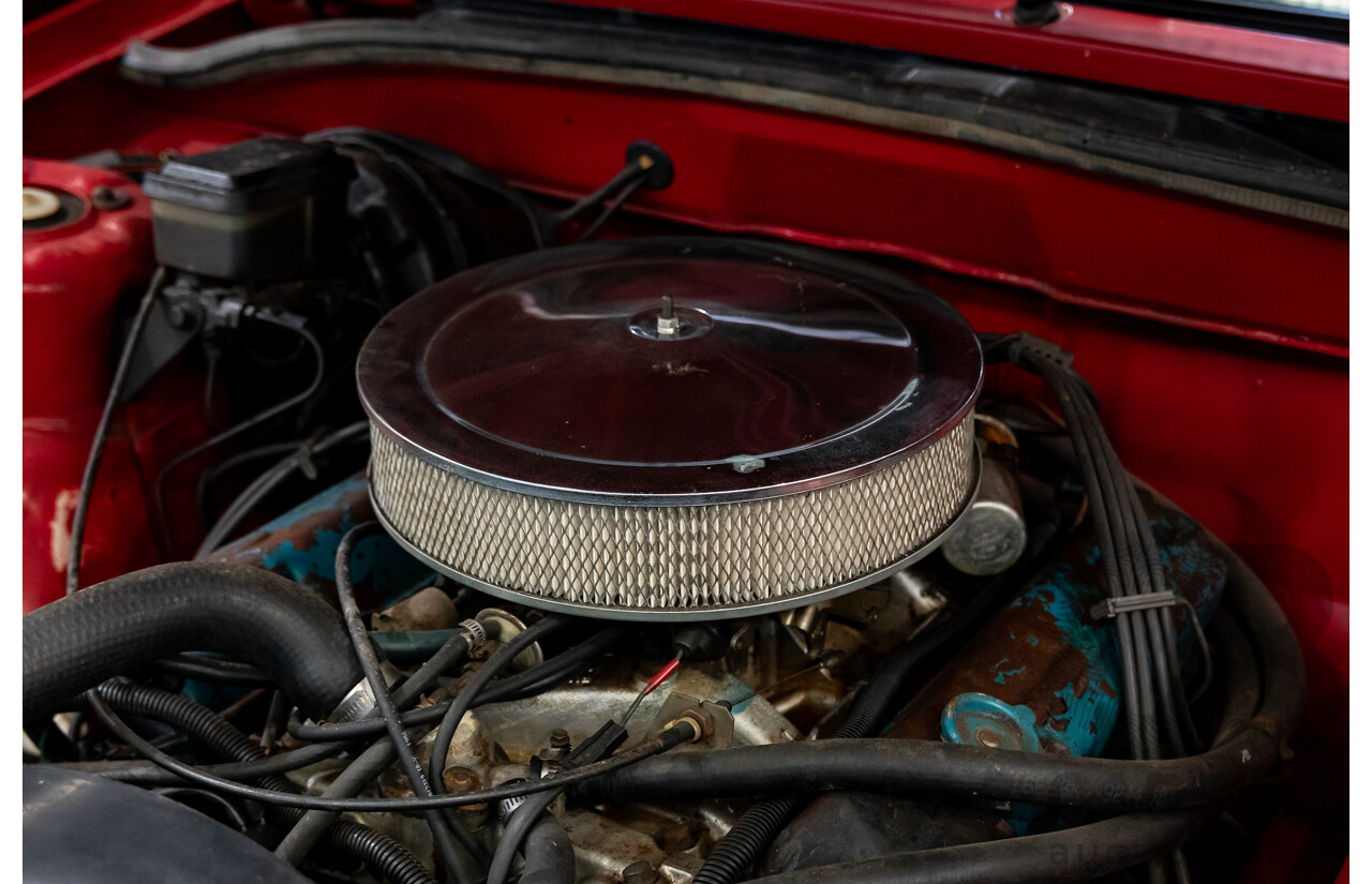 9/1981 Holden VH Commodore SL (Genuine 184 Package) 4d Sedan Maranello Red V8 4.2L - HDT SS Replica